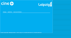 Desktop Screenshot of lpz.cine-plus.de